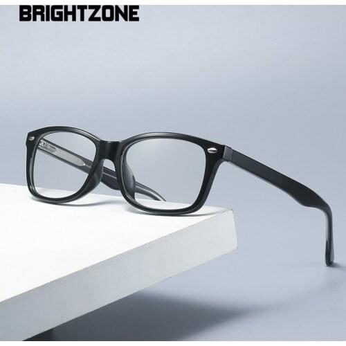 European And American Trend New Anti Blue Light Glasses TR90 Full Eyeglass Frame Spring Insert Fashionable Flat Lens Female 53mm