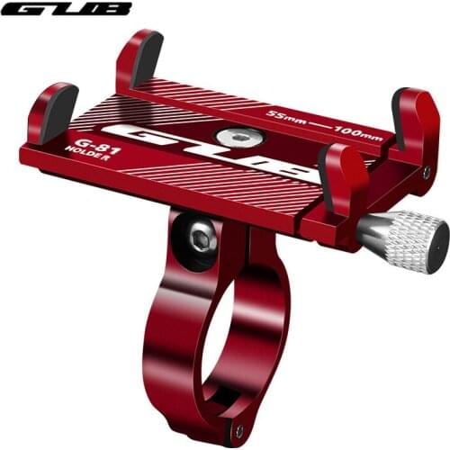 GUB Aluminum 3.5-7.2inch Bicycle Phone Holder Adjustable MTB Road Bike Motorcycle Universal Handlebar Clip Stand GPS Bracket