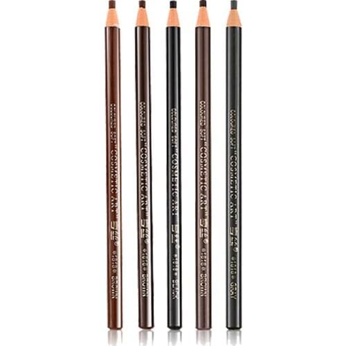 Waterproof Eyebrow Pencil for Eyebrow Long Lasting Natural Smooth Makeup Tools for Women Free shipping 10pcs