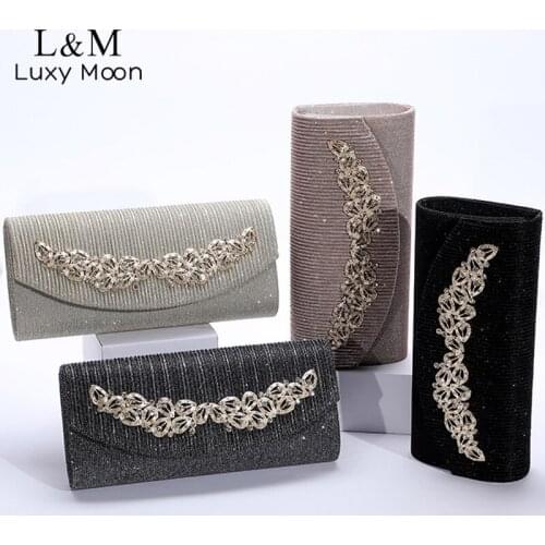 Sequin Women Clutch Bag Wedding Crystal Evening Bag Diamond Party Luxury Designer Bag Small Purse And Handbag Shoulder Bag X462H