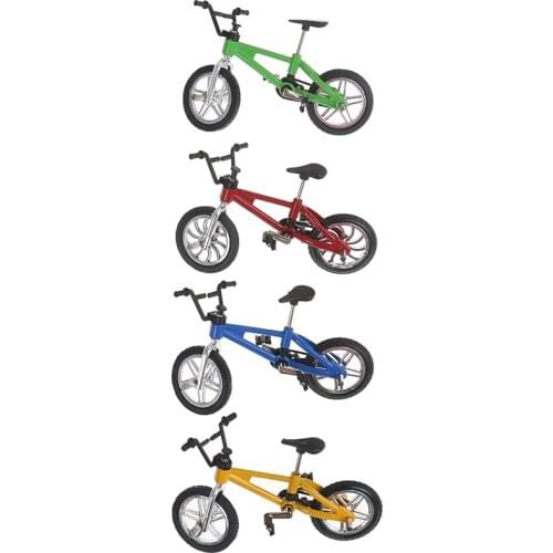 1pcs Child Dollhouse Pretend Play Handmade Bicycles Toy Children Plastic Mini Bike for Doll Outdoor Sports Toy