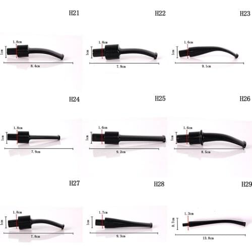 1Pcs Fashion Acrylic High quality Variety of cigarette holders mouthpiece Pipe Hookah pipe Accessories