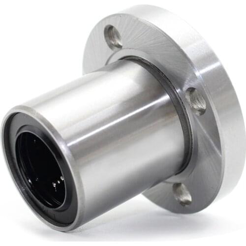 2pcs/lot free shipping LMF25UU LMF30UU LMF35UU LMF16LUU LMF20LUU LMF25LUU LMFL30UU flange linearCNC for 3D printer linear Rod