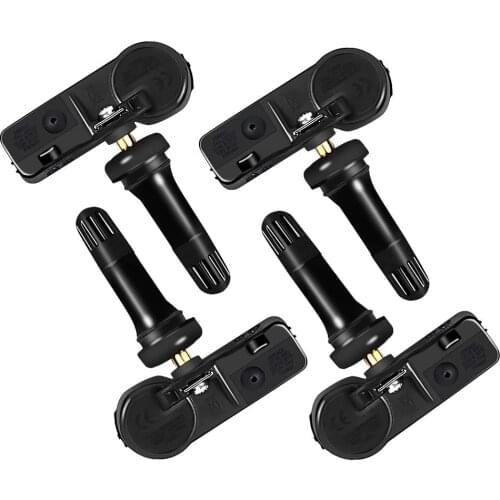 4-Pieces Tire Pressure Sensor, 9L3Z1A189A TPMS - for Ford Escape, Edge, Expedition, Explorer, Mustang, Focus