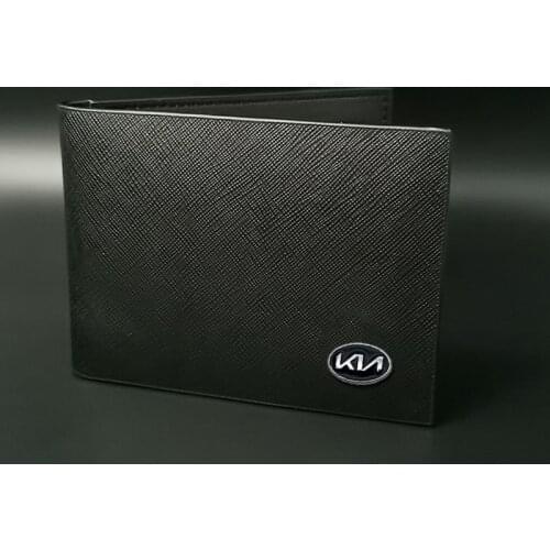 For KIA EV6 Rio Sportage Stonic Sorento Seltos New Cerato Sedan Drivers License Set Leather Card Case Car Accessories