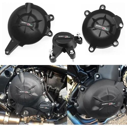 Engine Cover Crash Protector Pad Gear Box Frame Slider Case Protection Fits KAWASAKI ER6N ER6F 2006 2007 2008 2009 2010 2011