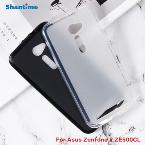 For Asus Zenfone 2 ZE500CL Gel Pudding Silicone Phone Protective Back Shell For Asus Zenfone 2 ZE500CL Soft TPU Case