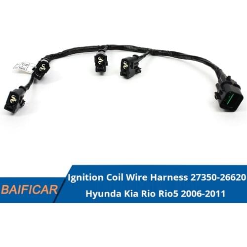 Baificar Brand New Ignition Coil Wire Harness 27350-26620 For Hyunda Kia Rio Rio5 2006-2011