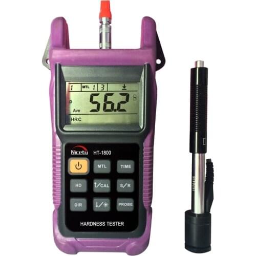 Nicety Meter Portable LCD Digital Hardness Meter Brinell Rockwell B & C Vicker and Shore Automatic Conversions Hardness Tester