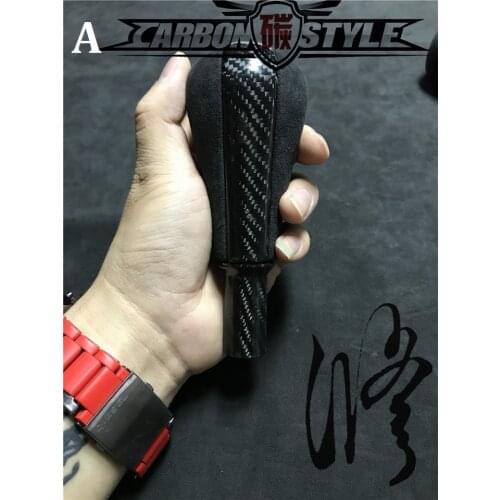 Fit for Honda accord crosstour 8 9 gen carbon fiber shift knob gear lever gear head handball