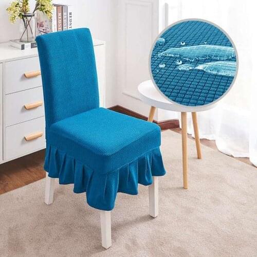Super Fit Stretch Removable Washable Dining Chair Cover Seat Slipcover Elastic Parsons Seat Case for Restaurant Hotel Ceremony
