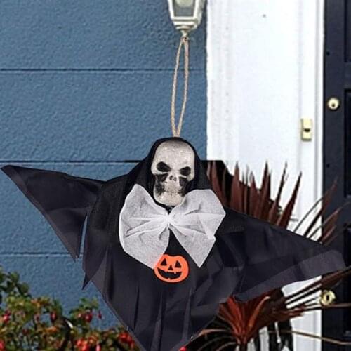 Hanging Halloween Decorations 94inch Bowknot Bubble Hanging Ghost Decor Flying Ghost For Party Holiday Ornaments #20