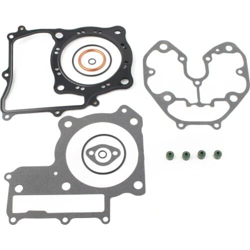Motorcycle Top End Gaskets Set for Honda TRX500FA FourTrax Foreman Rubicon 2001-2014 Full Engine Cover Cylinder Gasket Kit