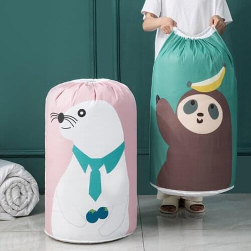 Quilt Storage Ba Waterproof Moisture-proof Mildew-proof Clothing Finishing Bag Drawstring Large-capacity Moving Packing Bag