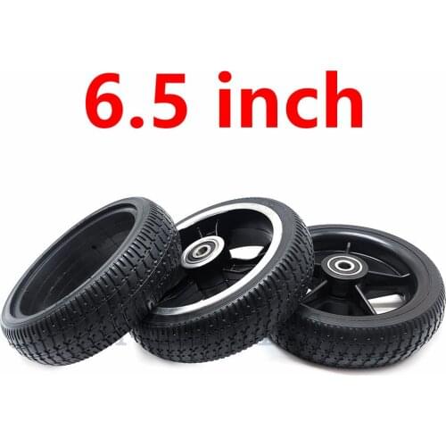 High Quality 6.5 Inch Solid Tyre 6.5 Inch Solid Wheel for Electric Scooter Accessories