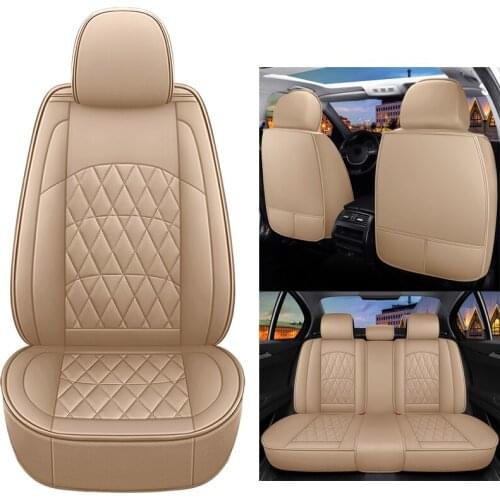 High quality Leather car seat cover For alfa romeo 147 giulietta stelvio mito 156 accessories