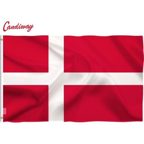90 x 150cm Danish Flag of Denmark national flag polyester polyester outdoor decoration NN026