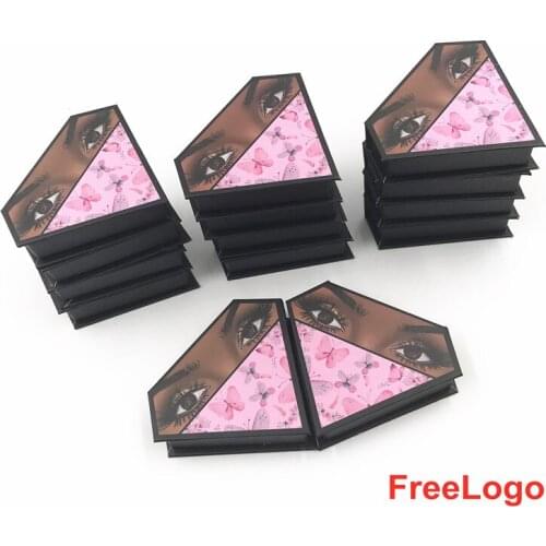 Diamond butterfly Mink Lashes Bulk Fluffy Mink Eyelashes Makeup Dramatic Long False Eyelashes Extension Eyelash Packaging Box