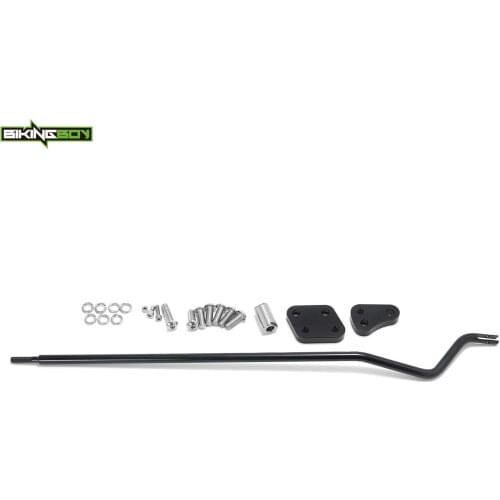 BIKINGBOY Chopper Dyna Fat Bob FXDF Low Rider FXDL Street Bob FXDB Super Glide FXD 06-17 Reduced Reach Forward Control Adapter
