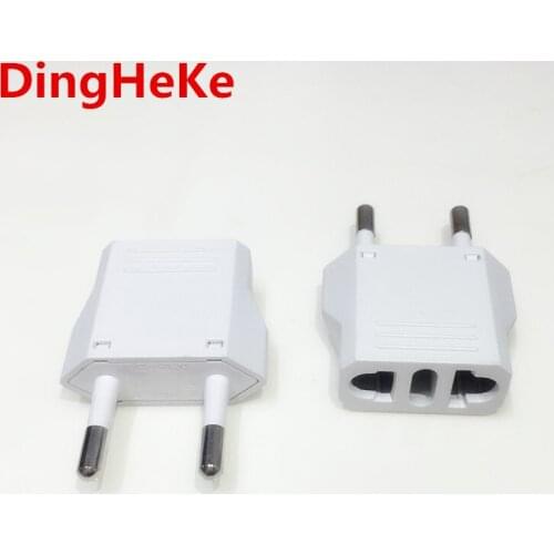 EU European KR German Power Adapter US To EU KR Euro Germany Travel Plug Adapters AC Power Cord Outlet Converter Charger Socket