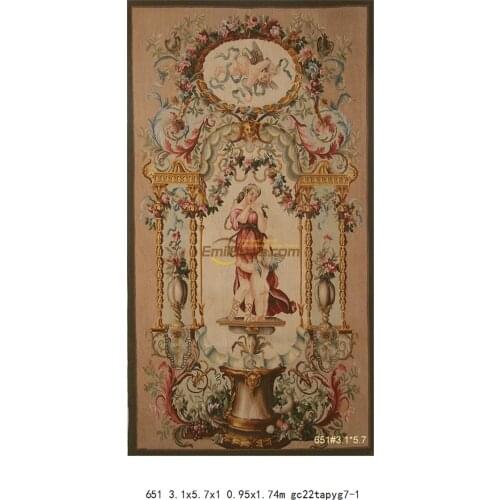 Wall tapestry custom wool aubusson tapestry wool tapestry tree wall tapestry gold tapestry