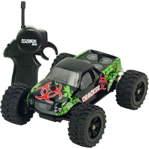 1 Set 1:32 2.4GHz Mini RC Monster Truck Car Remote Control Toys Controller Model Off-Road Vehicle Truck Buggy Electronic Rc Toy