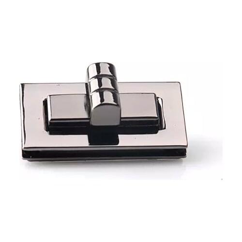 Purse twist-locks Purse Flip Locks 40 mmx 23mm (1.5 inch x 1 inch ) Gunmetal