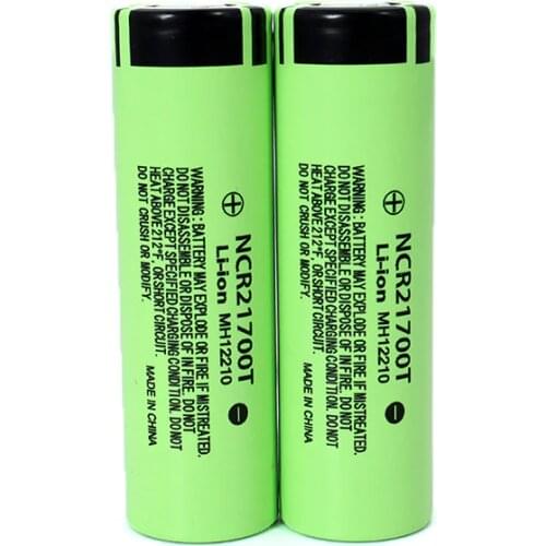 NCR21700T 3.7V 4800mAh li-lon battery 15A power 5C Rate Discharge ternary lithium batteries DIY Electric car battery pack