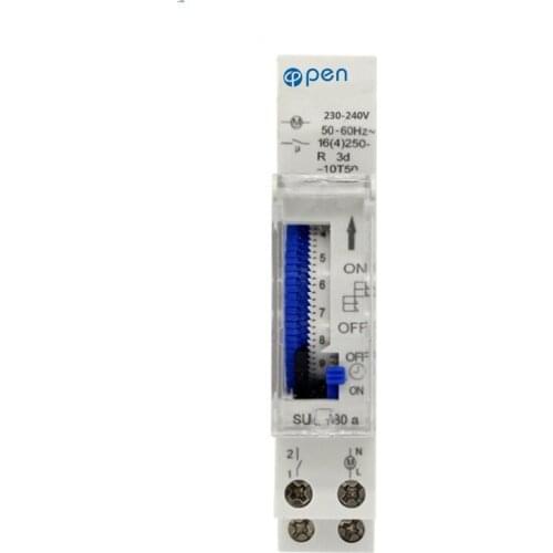 15mins 24hours Mechanical Time Switch DIN Rail Time Switch Timer