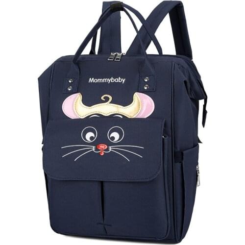 Fashion Mummy Maternity Nappy Bag Large Capacity Nappy Bag Travel Backpack Nursing Bag for Baby Care Womens Fashion Bag ZX-112