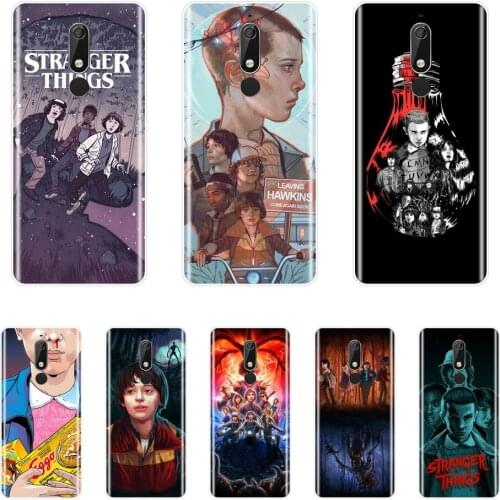 Stranger Things Soft Back Cover For Nokia 7.1 6.1 5.1 3.1 2.1 Phone Case Silicone For Nokia 2.1 3.1 5.1 6.1 7.1 Plus
