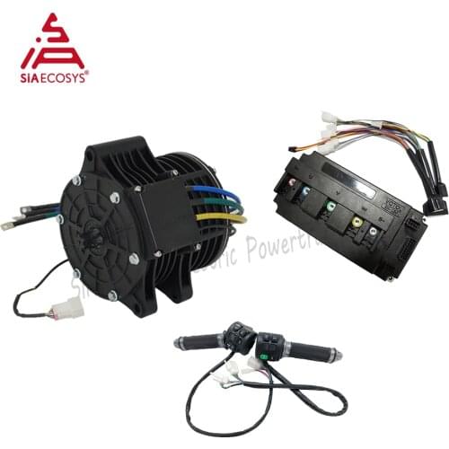 QS Motor 3000W New Electric Motor 72V 100KPH V2 Mid Drive Motor Powertrain Motor Kits