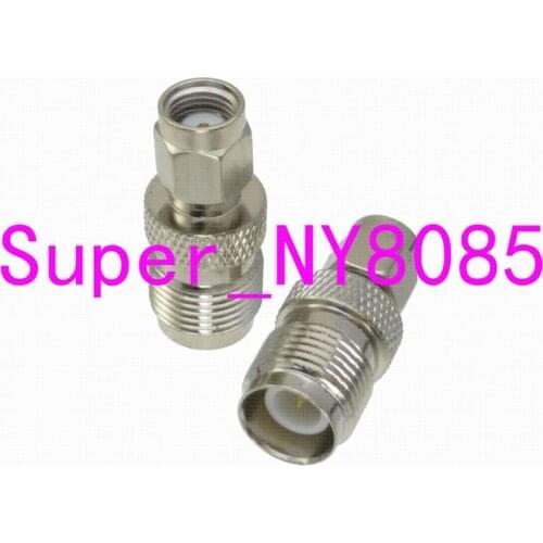 RP-SMA Male Jack To RP-TNC Female Plug connector RF coaxial adapter Nickel