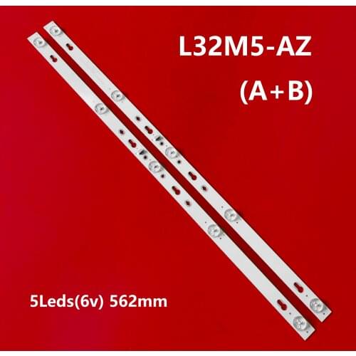 LED backlight Strip 5 lamp for MI 32" TV LCD L32M5-AZ TCL32D05-ZC22AG-11 LVW320CSDX 4C-LB320T-DSA 6v MPEG GIC32LB37