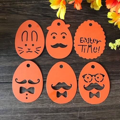TOP EXPRESSION Easter Egg Metal Cutting Dies for DIY Scrapbooking Album Paper Cards Decorative Crafts Embossing Die Cuts