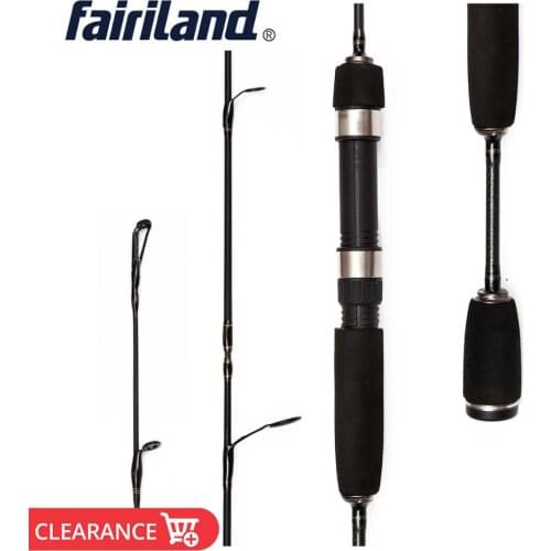 Fairiland 1.2m/4ft 2 SEC lightweight raft fishing rod raft spinning pole strong carbon fishing pole raft fishing tackle