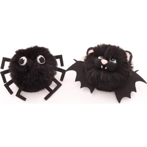 Halloween Decoration simulation Rex rabbit hair ball ornaments Fabric Felt kit Non-woven cloth Craft DIY Sewing set Handwork Mat
