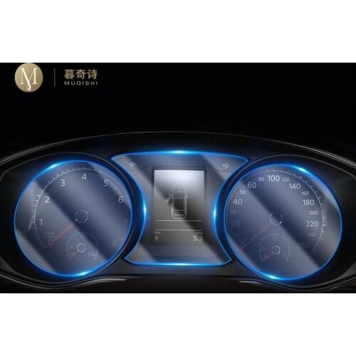 For Volkswagen Passat 2016-2018 Automotive interior Instrument panel membrane TPU LCD screen protector Decorative Film Anti-scra