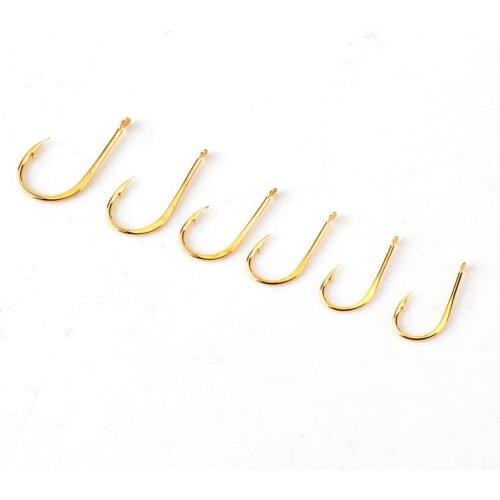 Golden Carp High Carbon Steel Fishhook With Barbed Fishhook Good Quality Fishhook Hooks Fishing
