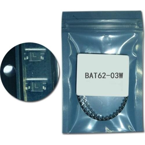 10pcs/lot BAT62-03W Schottky Barrier Diodes 40V 20mA 580mV/0.58V SOD323/SC-76/USC/0805 marking L Low barrier diode for detectors
