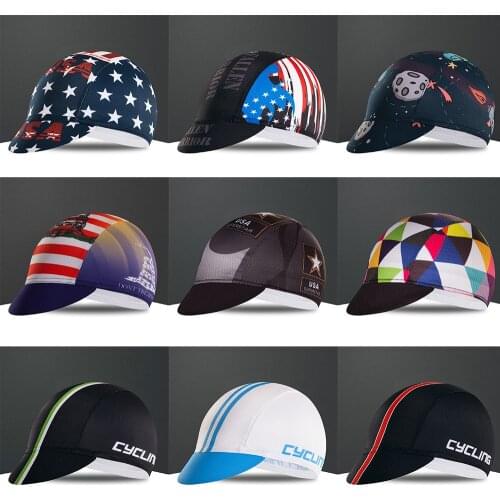 2020 Classic Cycling Caps Bike Wear Hats Breathable Bicycle Caps Free Size Be Elastic Men And Women Arbitrary Choice