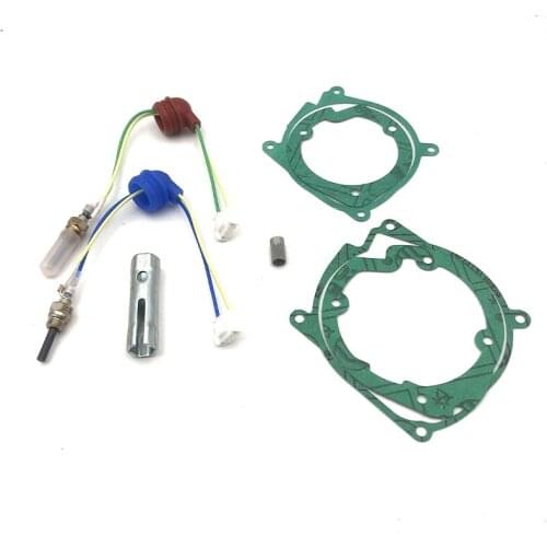 1set 5pcs Car Air Diesel Gaskets Strainers+12V/24V Ceramic Glow Plug For 2-5kw Air Diesel Heater Similar Webasto Eberspacher