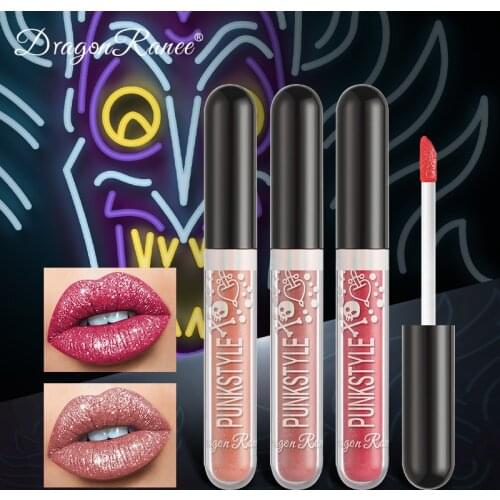 12 Colors Shiny Lip Gloss Nude Matte Colorful Lipstick Waterproof Long Lasting Women Lip Tint Velvet Lip Glaze Cosmetics
