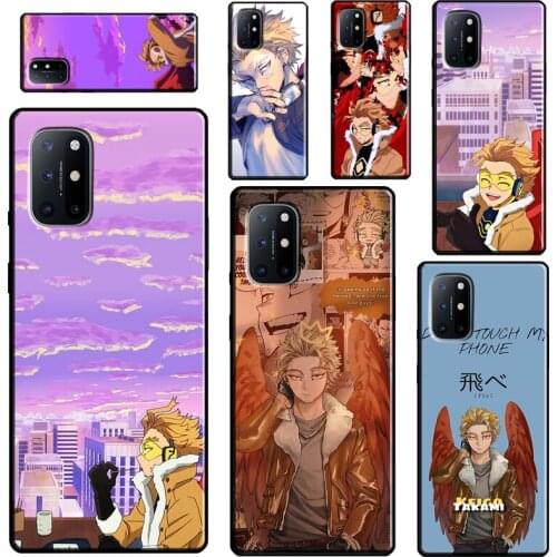 Hawks Keigo Takami Bnha For OnePlus 9 Pro 8 Pro Nord 8T 9R Case Cover For Realme 8 Pro 6 7 Q3 Pro GT C21 C11 C3