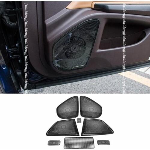 For Lexus ES ES200 260 300H 2018-2021 Stainless Interior Door Speaker Decoration cover Trim Car Accessories