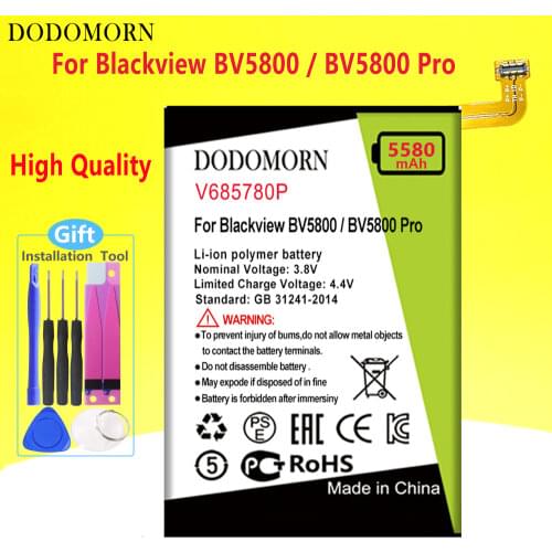 DODOMORN Batteries For Blackview BV5800 Phones