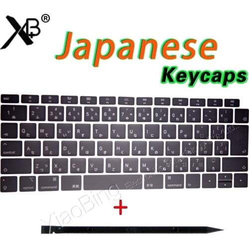 Laptop A1989 A1990 A1932 A2159 Keys Keycaps Japanese for Macbook Pro Air Retina 13" 15" Japanese Keyboard Keys Key Cap 2018-2019