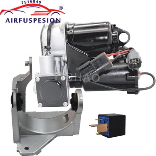 Air Suspension Compressor Pump Bracket Relay For Land Rover Discovery 3 4 LR3 LR4 Range Rover Sport LR023964 LR015303 2005-2012