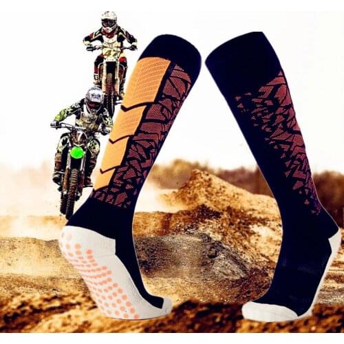 Anti-Skid Thick bottom Motorcycle socks ATV MTB Road Bike Motocross Socks socks Anti Fatigue Adult Sports towel socks 7 Colors