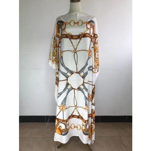 Latest New Design Fashion African Womens Clothing Dashiki Classic Printing For Lady Long Dress Free Size Abaya